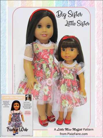 Little Miss Muffett WellieWishers Faerie Web 14.5" Doll Clothes Pattern Pixie Faire