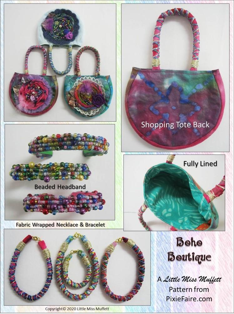 Little Miss Muffett 18 Inch Modern Boho Boutique 18 inch Doll Accessory Pattern Pixie Faire