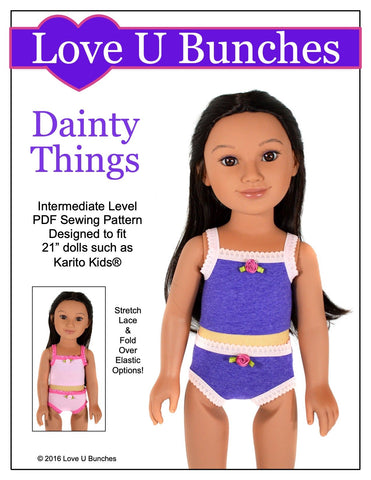 Love U Bunches Karito Kids Dainty Things for 21" Karito Kids Dolls Pixie Faire