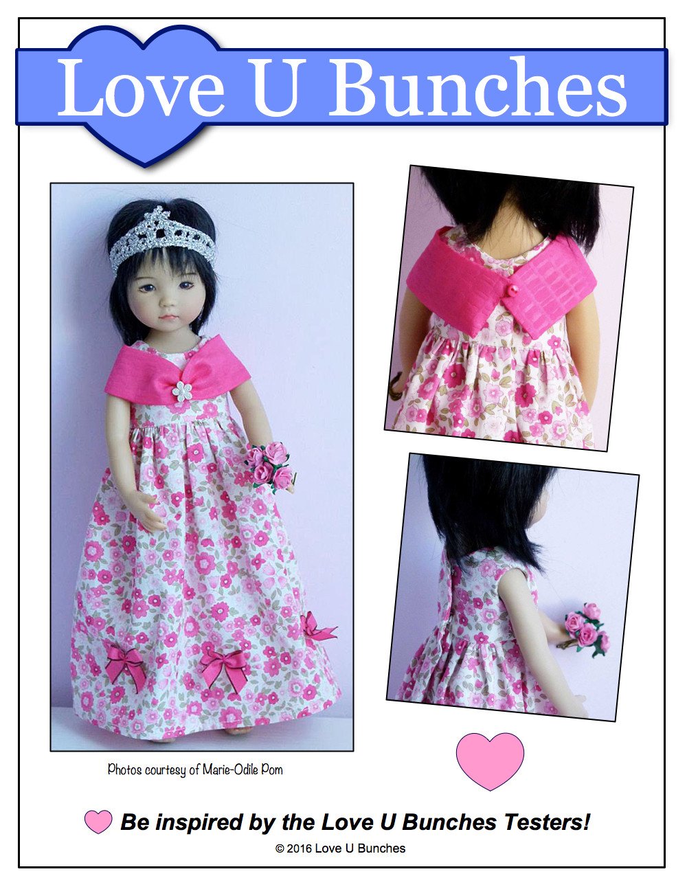 Love U Bunches Little Darling Princess Anya for Little Darling Dolls Pixie Faire