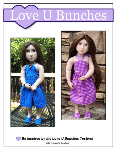 Love U Bunches A Girl For All Time Plain Jane Shoes for AGAT Dolls Pixie Faire