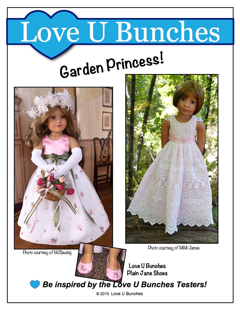 Love U Bunches Kidz n Cats Princess Anya Pattern for Kidz N Cats Dolls Pixie Faire