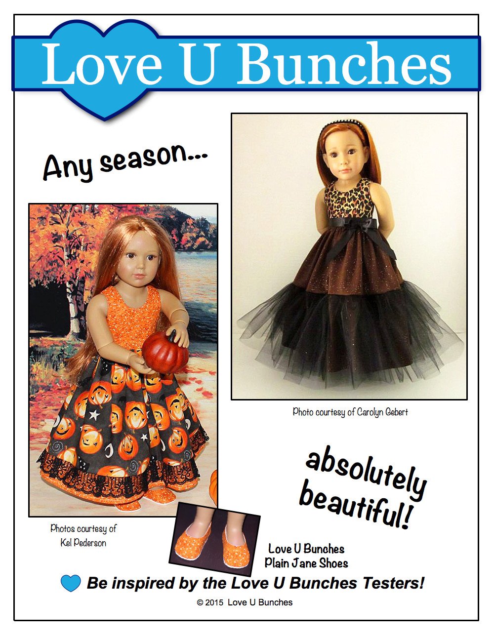 Love U Bunches Kidz n Cats Princess Anya Pattern for Kidz N Cats Dolls Pixie Faire