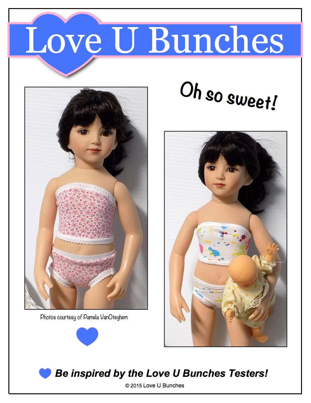 Love U Bunches Maru and Friends Dainty Things Pattern for Maru and Friends Pixie Faire