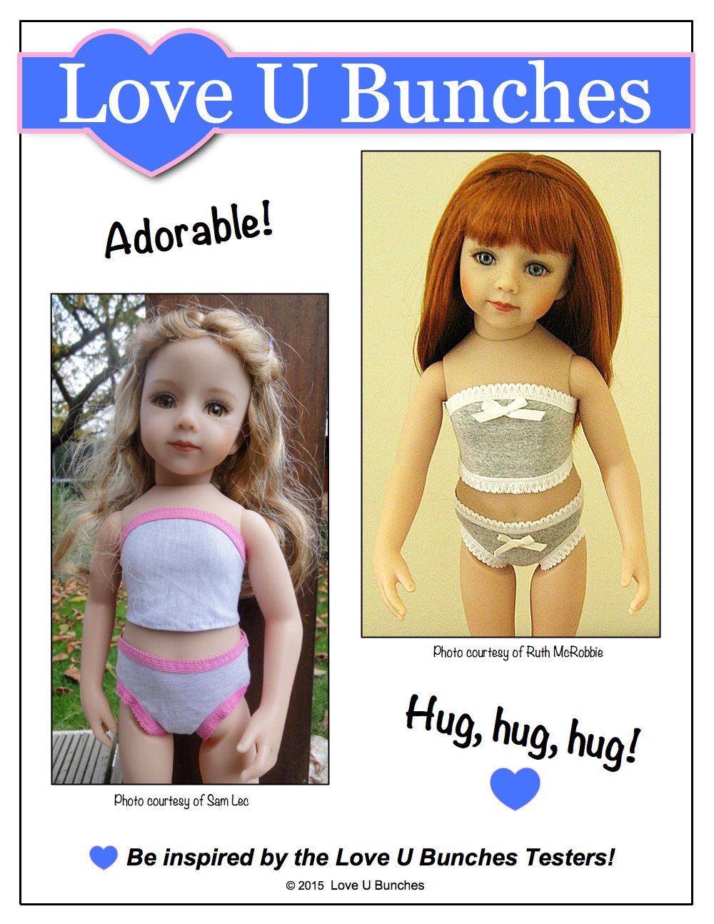 Love U Bunches Maru and Friends Dainty Things Pattern for Maru and Friends Pixie Faire