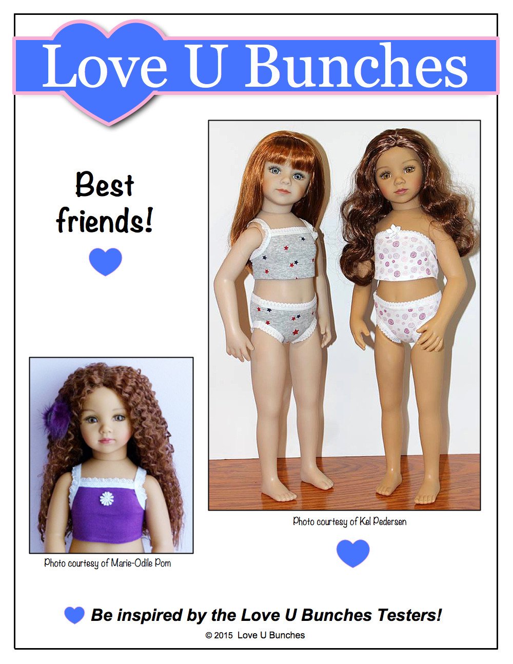 Love U Bunches Maru and Friends Dainty Things Pattern for Maru and Friends Pixie Faire