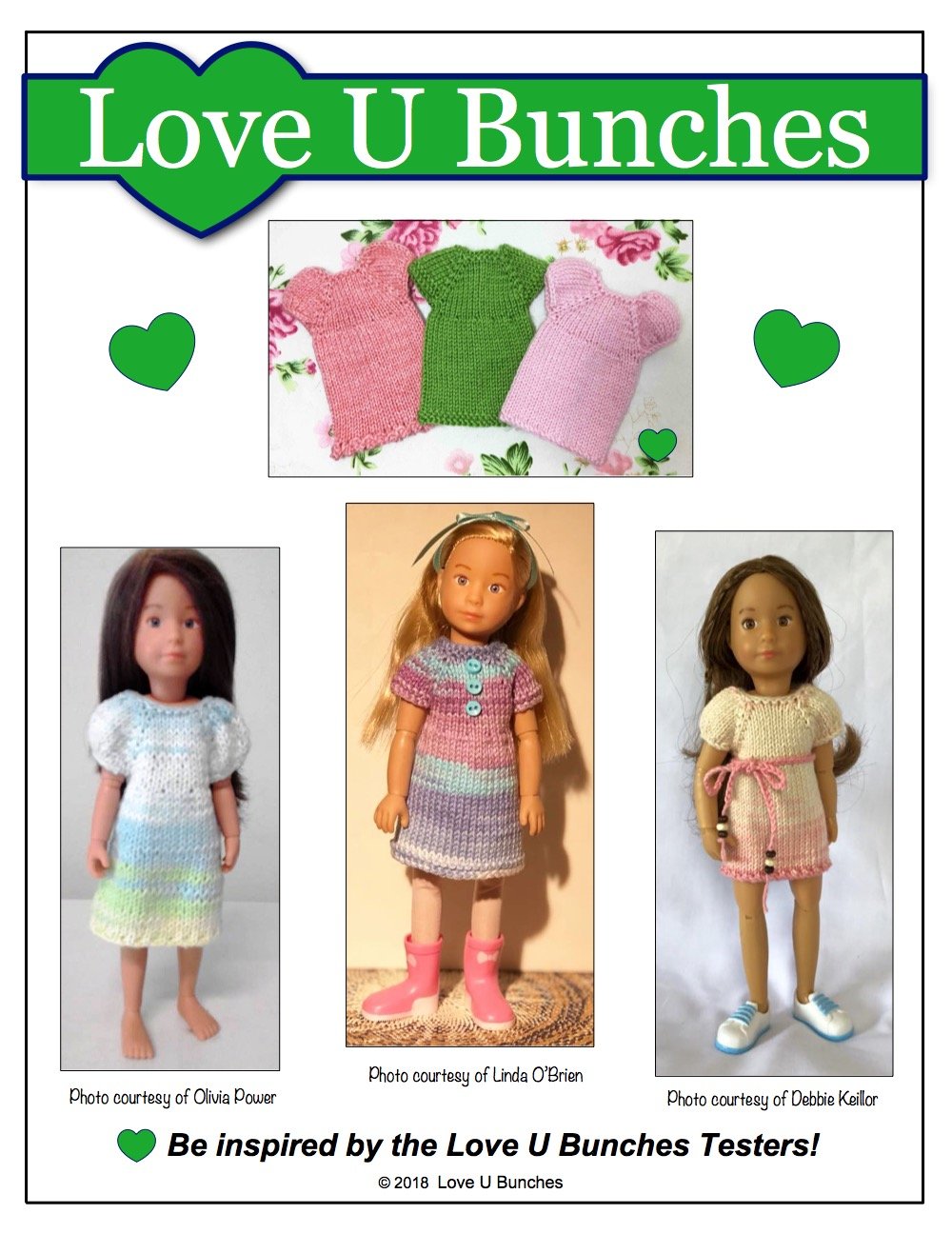Love U Bunches Mini Dresses Doll Clothes Pattern 9 Inch Kruselings Dolls Love U Bunches Mini Dresses Doll Clothes Pattern 9 Inch Kruselings Dolls