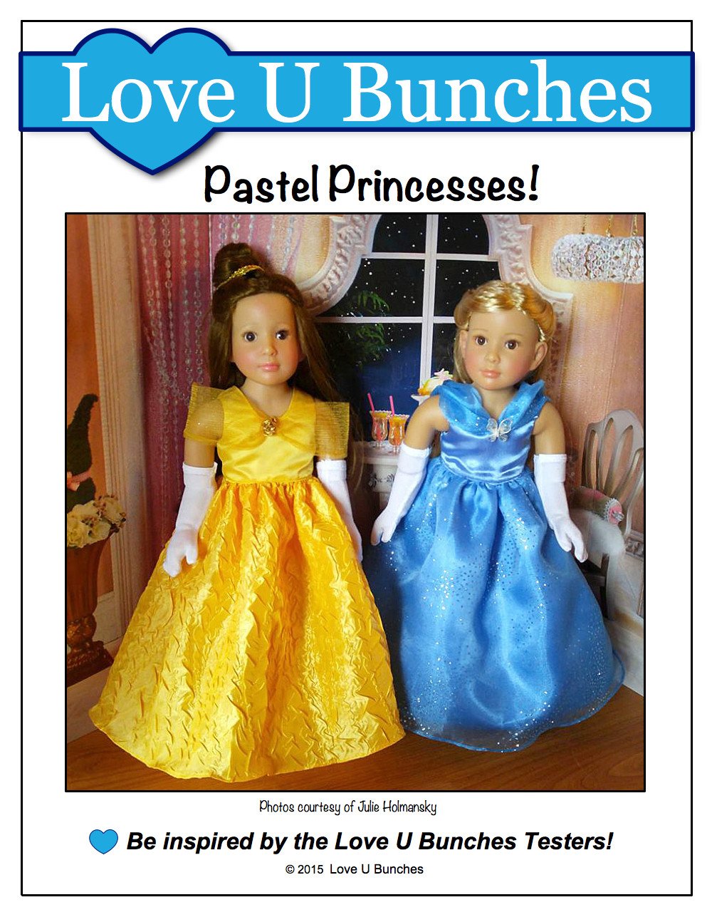 Love U Bunches Kidz n Cats Princess Anya Pattern for Kidz N Cats Dolls Pixie Faire