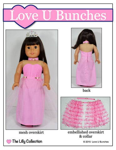 Love U Bunches 18 Inch Modern Princess Jaedyn 18" Doll Clothes Pixie Faire