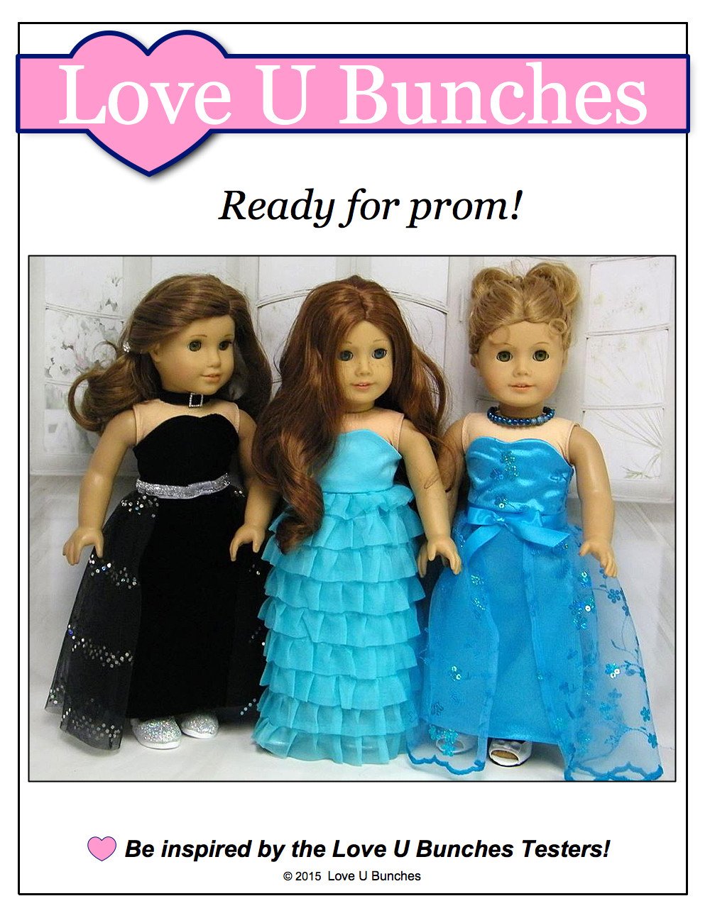 Love U Bunches 18 Inch Modern Princess Jaedyn 18" Doll Clothes Pixie Faire