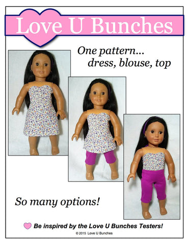 Love U Bunches 18 Inch Modern Princess Jaedyn 18" Doll Clothes Pixie Faire