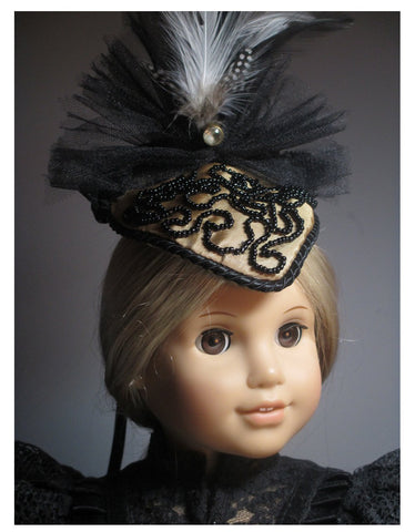 Flossie Potter 18 Inch Historical 1800's Hat 18" Doll Accessory Pattern Pixie Faire