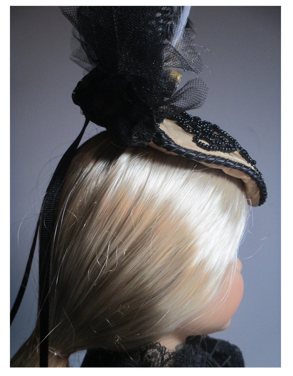 Flossie Potter 18 Inch Historical 1800's Hat 18" Doll Accessory Pattern Pixie Faire