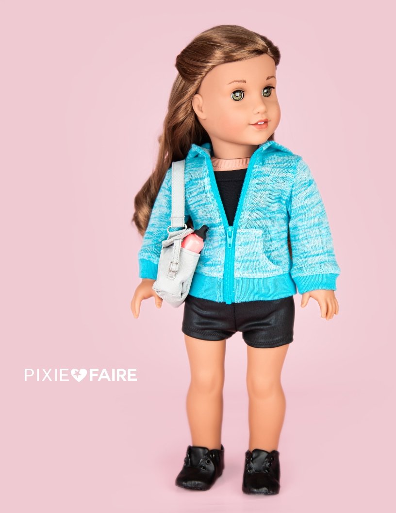 Lemieux Doll Boutique 18 Inch Modern Hoodie 18" Doll Clothes Pixie Faire
