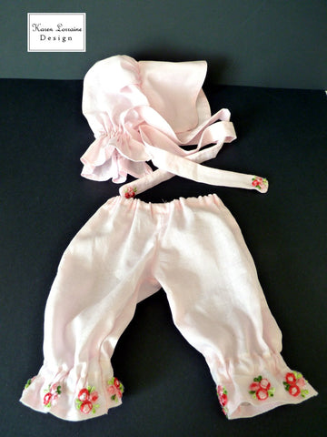 Karen Lorraine Design 18 Inch Historical Les Souvenirs 18" Doll Clothes Pattern Pixie Faire