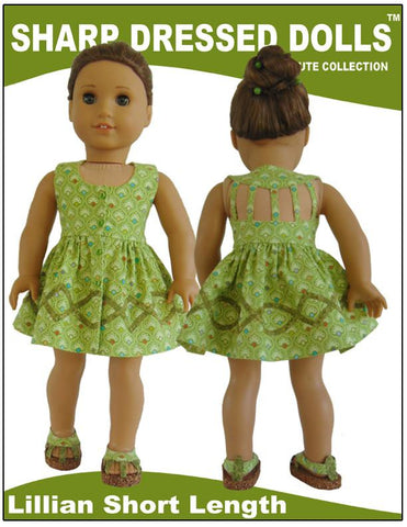 Sharp Dressed Dolls 18 Inch Modern The Lillian Dress 18" Dolls Pixie Faire