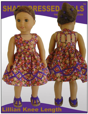 Sharp Dressed Dolls 18 Inch Modern The Lillian Dress 18" Dolls Pixie Faire