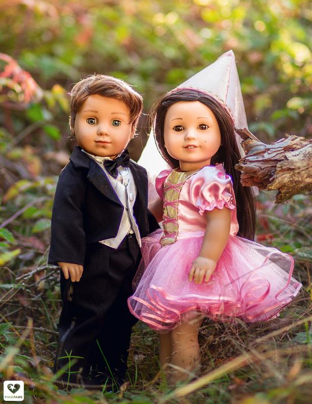 cute dress up My Angie Girl Tutu Cute Story Book Dress-Up Costume Dress Doll Clothes Pattern 18 inch American Girl Dolls