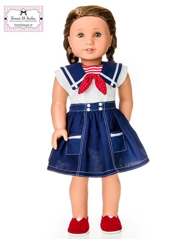Forever 18 Inches 18 Inch Modern Skirts With Pockets Bundle 18" Doll Clothes Pixie Faire