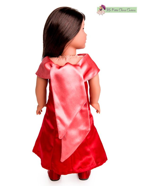 Mon Petite Cherie Couture 18 Inch Modern Ruby Dreams 18" Doll Clothes Pixie Faire