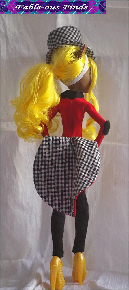 Fable-ous Finds Monster High Mad Bazaar Jacket, Pants, and Top Hat Pattern for Monster High Dolls Pixie Faire