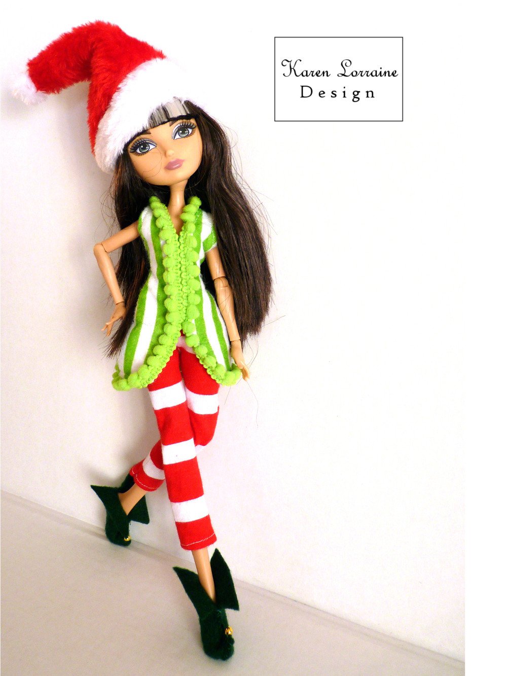 Karen Lorraine Design Monster High The Occasional Elf Pattern for Monster High Dolls Pixie Faire