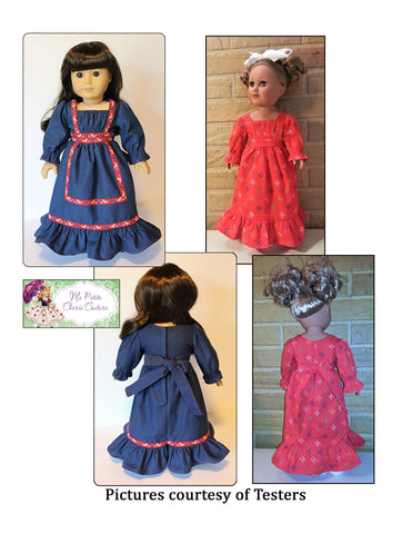 Mon Petite Cherie Couture 18 Inch Modern Yvonne 18" Doll Clothes Pattern Pixie Faire