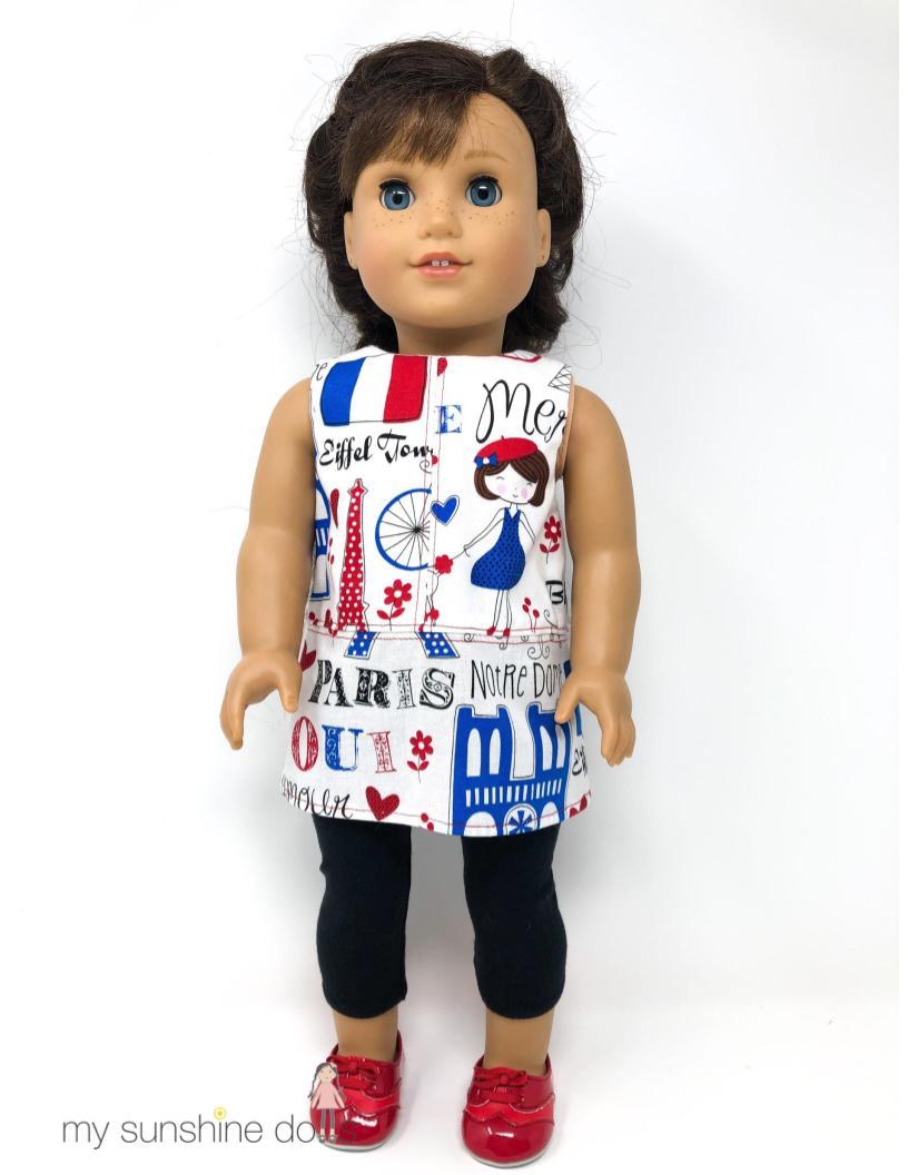 My Sunshine Dolls Cloth doll Odette Doll 23" Cloth Doll Pattern Pixie Faire