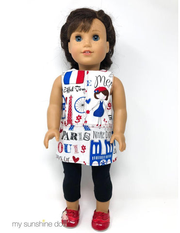 My Sunshine Dolls Cloth doll Odette Doll 23" Cloth Doll Pattern Pixie Faire