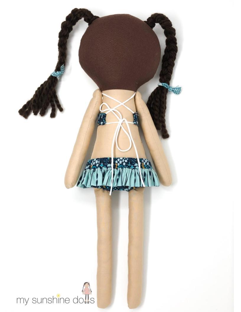 My Sunshine Dolls Cloth doll A Doll For All Seasons 23" Cloth Doll Pattern Pixie Faire