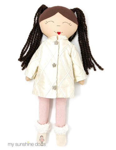 My Sunshine Dolls Cloth doll A Doll For All Seasons 23" Cloth Doll Pattern Pixie Faire
