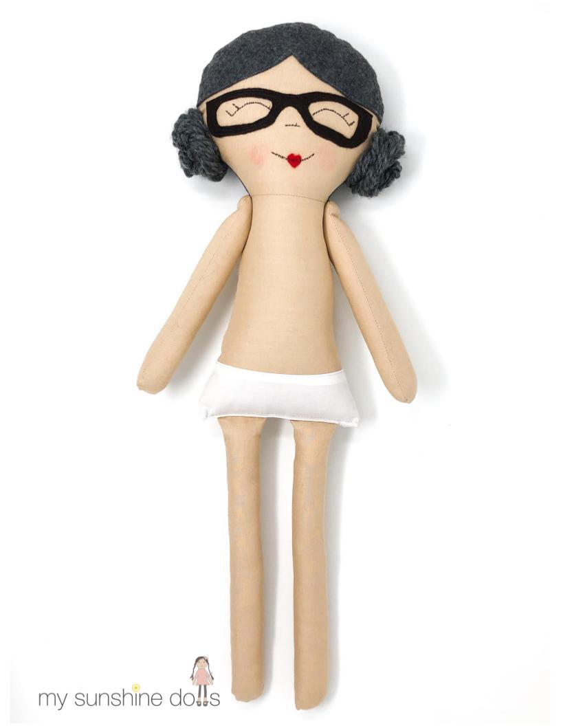 My Sunshine Dolls A Mother's Love Dolls 23 inch Cloth Soft Doll PDF Sewing  Pattern