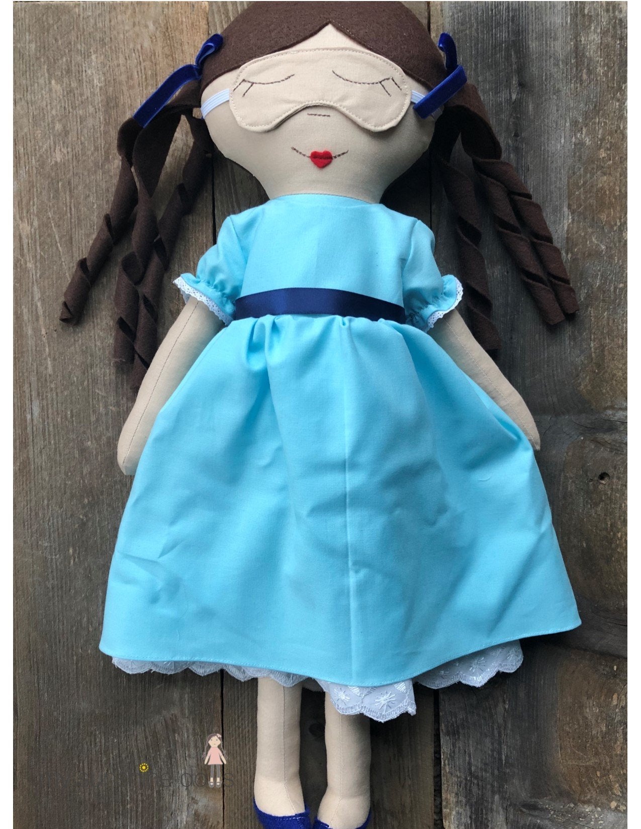 My Sunshine Dolls Cloth doll A Darling Doll 23" Cloth Doll Pattern Pixie Faire