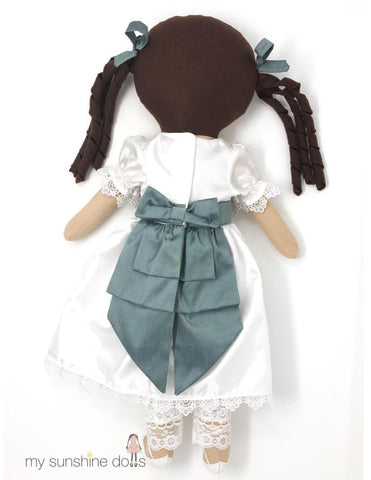 My Sunshine Dolls Cloth doll Clara Doll 23" Cloth Doll Pattern Pixie Faire