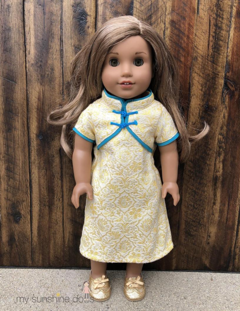 My Sunshine Dolls Cloth doll Meilin Doll 23" Cloth Doll Pattern Pixie Faire