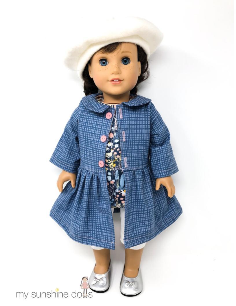 My Sunshine Dolls Cloth doll Odette Doll 23" Cloth Doll Pattern Pixie Faire