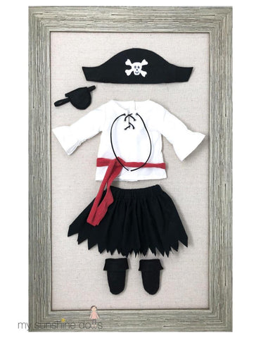 My Sunshine Dolls Cloth doll Pirate and Viking Doll 23" Cloth Doll Pattern Pixie Faire