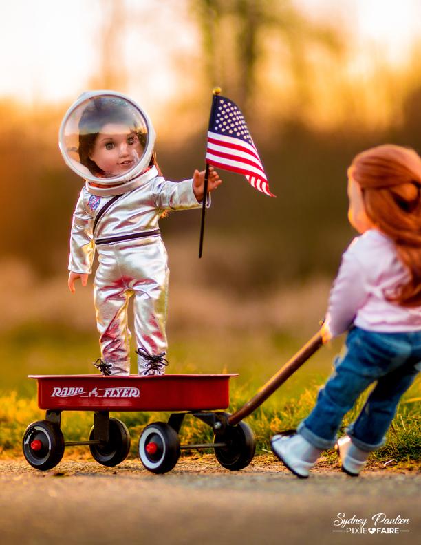 Forget Me Not Designs 18 Inch Modern Mercury Flightsuit 18" Doll Clothes Pattern Pixie Faire