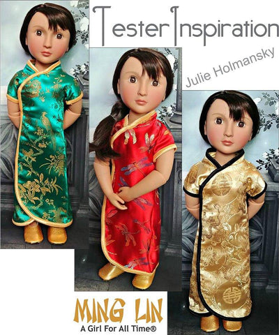 Doll Tag Clothing A Girl For All Time Ming Lin Pattern for A Girl For All Time Dolls Pixie Faire