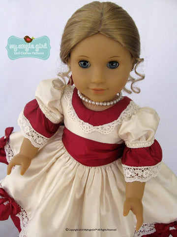 My Angie Girl 18 Inch Historical My Sweet Clara 18" Doll Clothes Pixie Faire