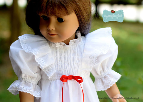 My Angie Girl 18 Inch Modern Ruffled Nightgown 18" Doll Clothes Pixie Faire