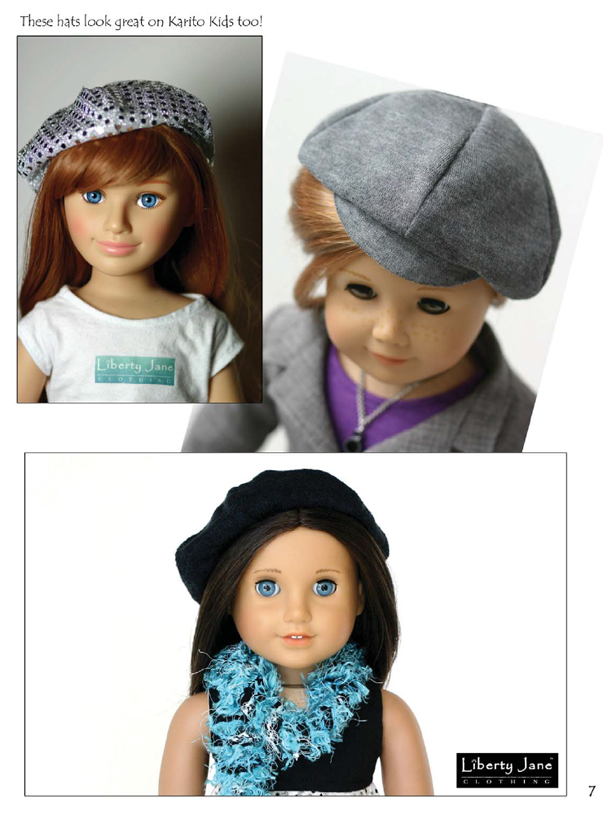 Liberty Jane 18 Inch Modern Sofia Outfit 18" Doll Clothes Pattern Pixie Faire