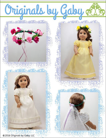 Originals by Gaby 18 Inch Modern Flower Crown 16-20" Doll Accessories Pixie Faire