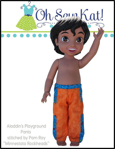 Oh Sew Kat Disney Animator Playground Pants for Disney Animator Dolls Pixie Faire