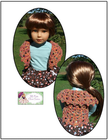 Mon Petite Cherie Couture Kidz n Cats Ovation Vest Crochet Pattern for Kidz N Cats Dolls Pixie Faire