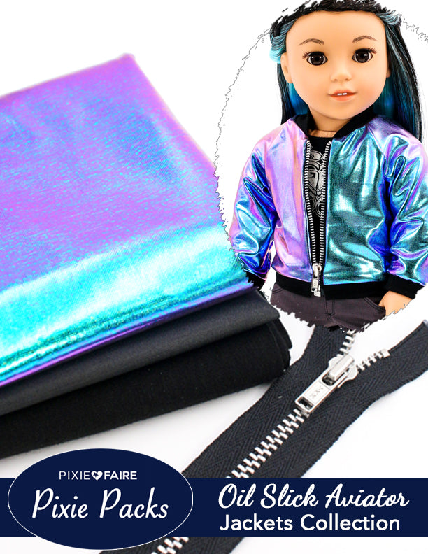 Pixie Faire Pixie Packs Pixie Packs Oil Slick Aviator Jackets Collection Pixie Faire