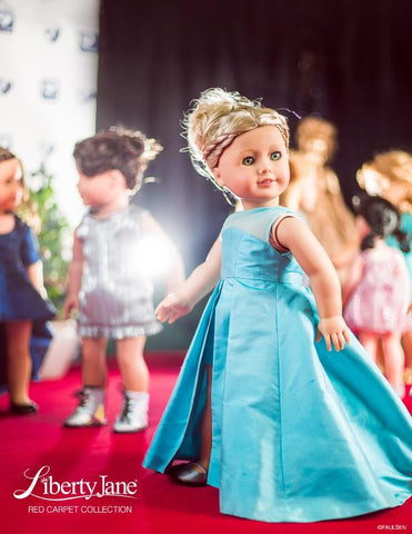 Liberty Jane 18 Inch Modern Opening Night Dress 18" Doll Clothes Pattern Pixie Faire