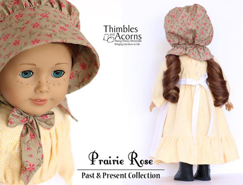 Thimbles and Acorns 18 Inch Historical Prairie Rose 18" Doll Clothes Pixie Faire