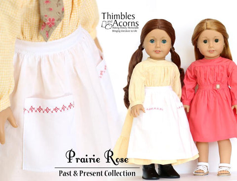 Thimbles and Acorns 18 Inch Historical Prairie Rose 18" Doll Clothes Pixie Faire