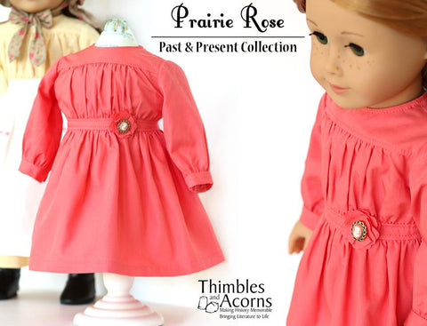 Thimbles and Acorns 18 Inch Historical Prairie Rose 18" Doll Clothes Pixie Faire